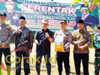 Bupati Lebong Tanam Jagung di Mangkurajo, Dukung Program Ketahanan Pangan dan Sedekah Bumi