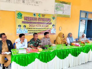Desa Kota Agung Gelar Rembuk Stunting, Satukan Komitmen Cegah Generasi Stunting
