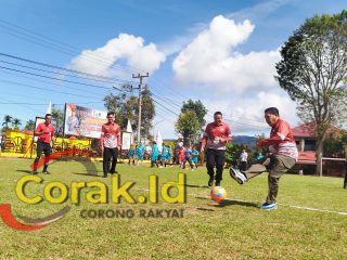 Bupati Lebong Hadiri Pembukaan Fun Tournament Mini Soccer Kapolres Lebong