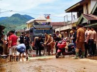 Bupati dan Unsur Forkopimda Tinjau dan Tangani Dampak Banjir Lebong