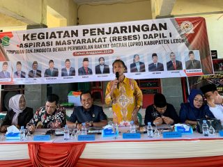 Reses Dapil I, DPRD Lebong Dengarkan Langsung Aspirasi Masyarakat
