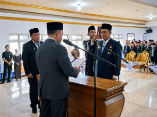 Syarifudin Resmi Dilantik Jadi Sekda Lebong Definitif