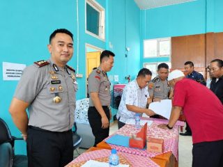 Seleksi Tambahan Pilkades di Dua Desa, Kapolres Lebong Ingatkan Warga Hindari Provokasi