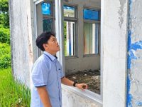 Usai Terpilih Pimpin KONI Lebong, Dzaky Azhari Tinjau Kondisi GOR Mini