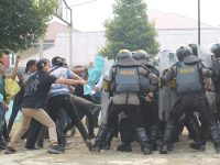 Pilkades Lebong Tambang Memanas, Polisi Amankan Massa Pendukung Calon